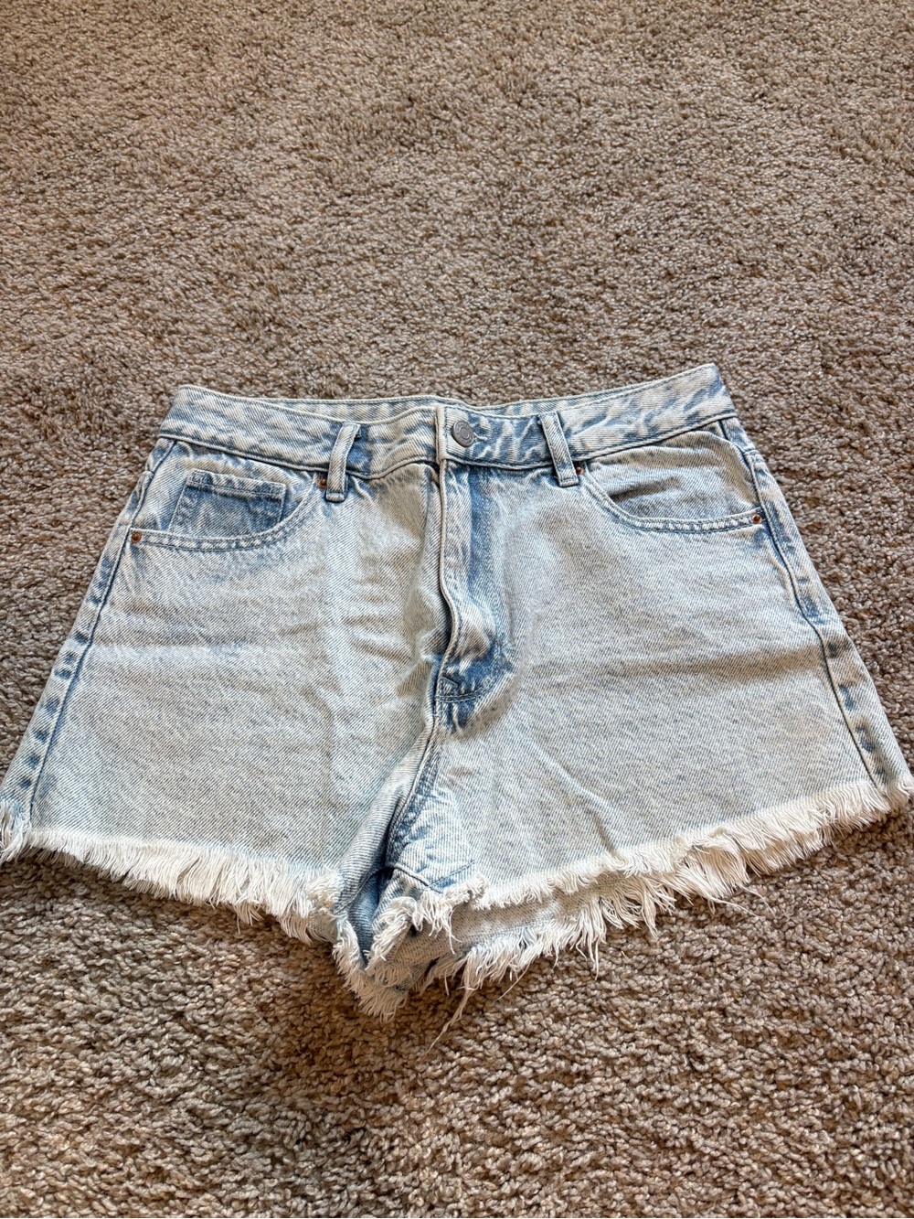 Pacsun High Rise Jean Shorts Size 25